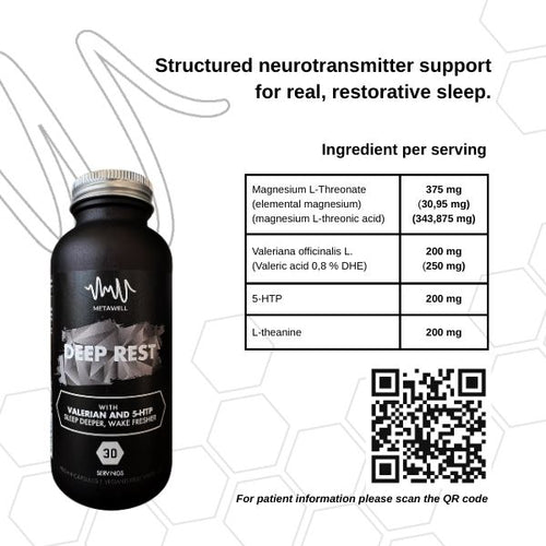 Deep Rest - with Valerian and 5-HTP